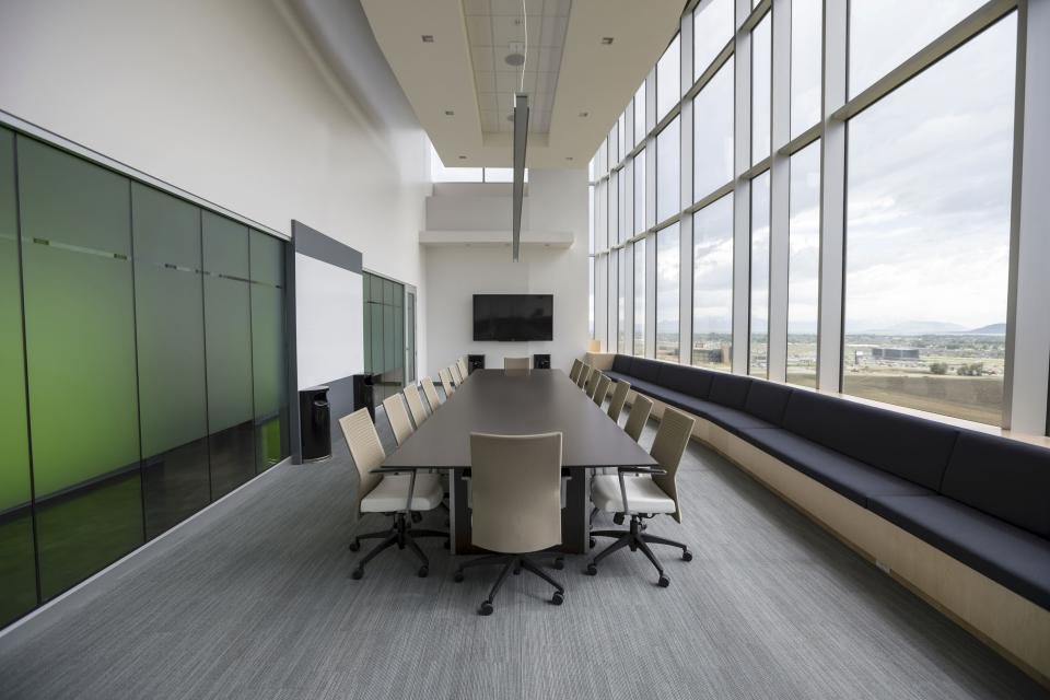 Boardroom in a modern office